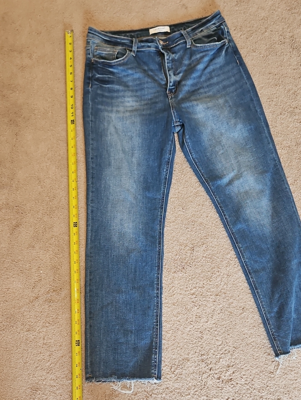 Like New Lovervet By Vervet Women’s Dark Blue Jeans - Picture 4 of 10